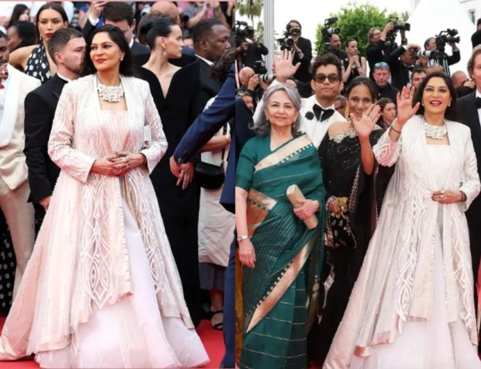 Cannes 2025: At 76, Simi Garewal Turns Heads in a Stunning White Attire That Beautifully Intertwines Indian Tradition with Modern Global Elegance
