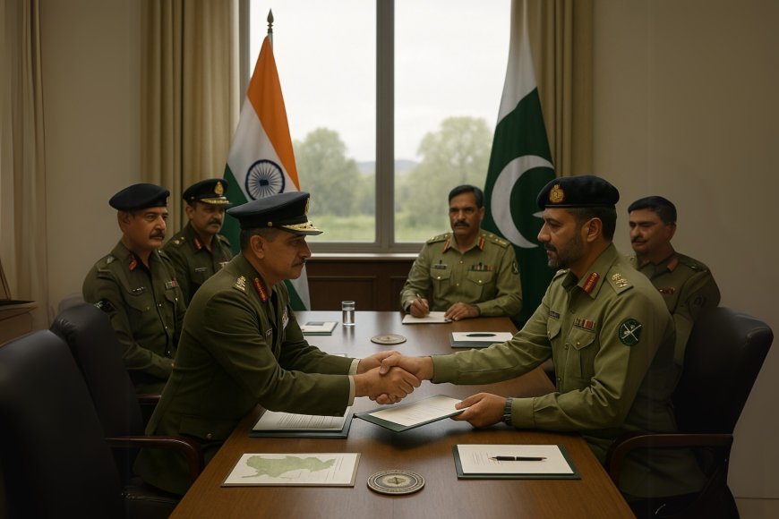 India and Pakistan Resume DGMO-Level Talks in a Major Diplomatic Move