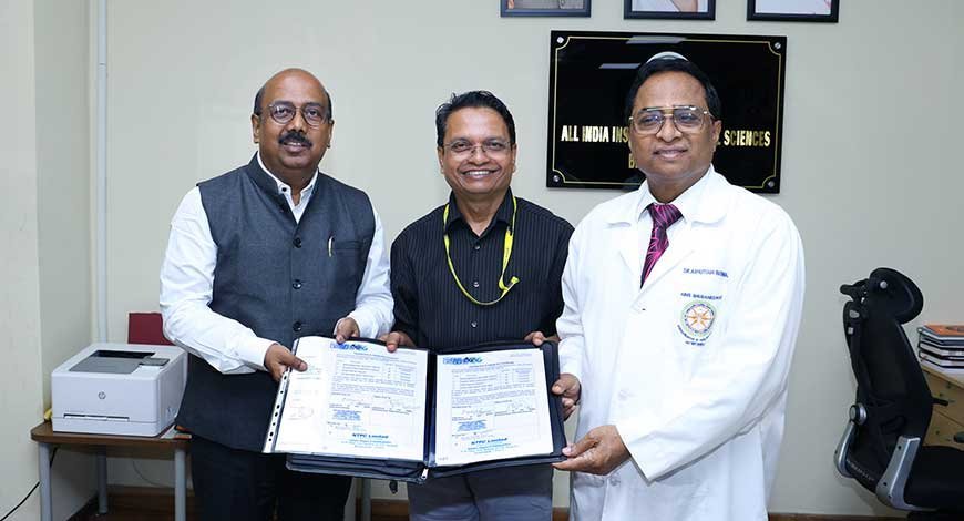 ଏମ୍ସ ଭୁବନେଶ୍ୱରକୁ ମେଡିକାଲ୍ ଉପକରଣ ଦେଲା ଏନ୍ଟିପିସି