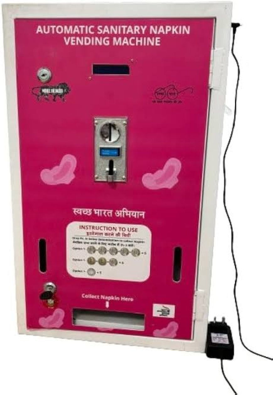 Odisha to Install Sanitary Pad Vending Machines at Schools, Colleges, and Offices