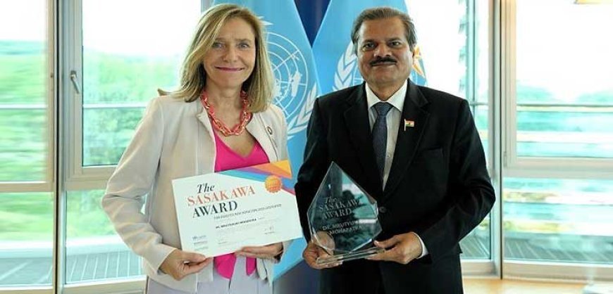 IMD Chief Mrutyunjay Mohapatra Wins Prestigious UN Sasakawa Award