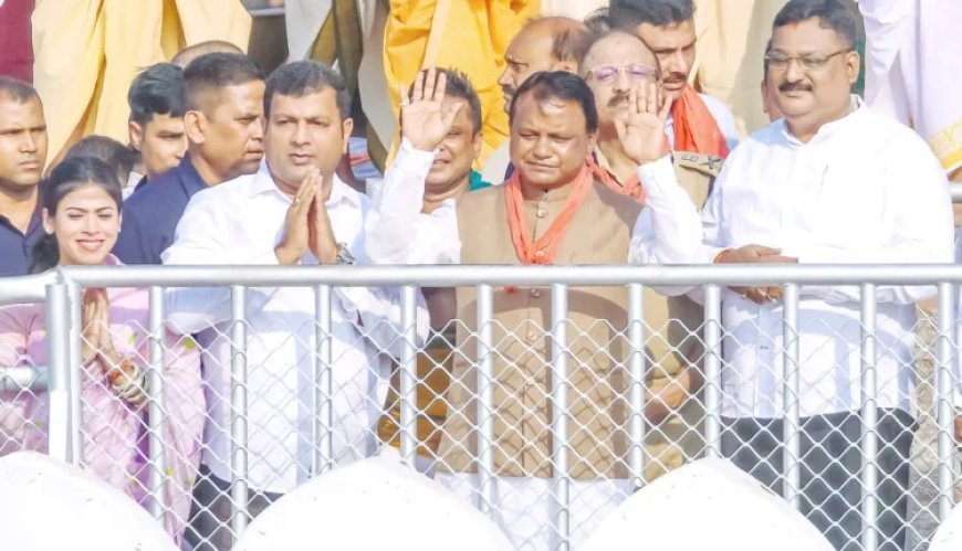 ପୁରୀରେ ପବିତ୍ର ଦେବସ୍ନାନ ପୂର୍ଣ୍ଣିମା; ମୁଖ୍ୟମନ୍ତ୍ରୀ ମୋହନ ମାଝୀଙ୍କ ଶ୍ରୀମନ୍ଦିର ଗସ୍ତ