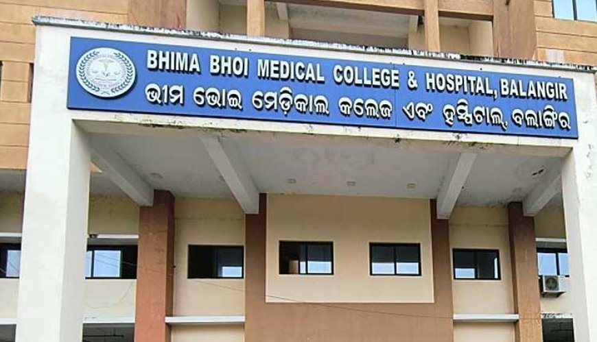 Man Critically Injured After Falling from Second Floor of Bhima Bhoi Medical College