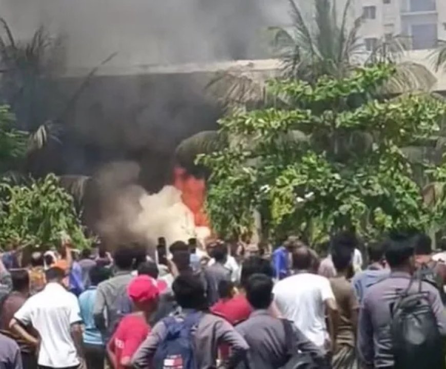 Bangladesh Air Force Jet Crashes Into School Building in Dhaka