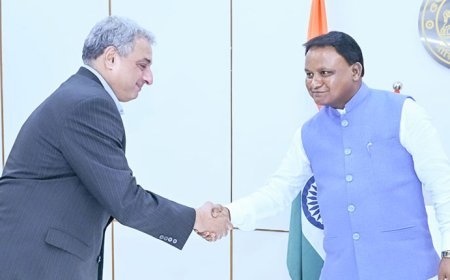 Tata Steel MD Meets Odisha CM