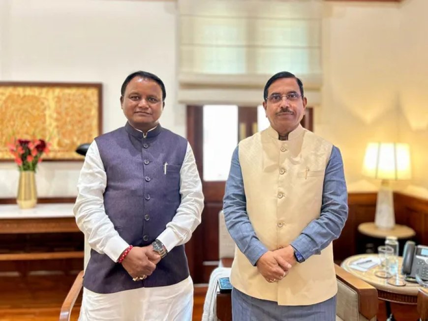 CM Majhi seeks higher rice procurement target from Centre