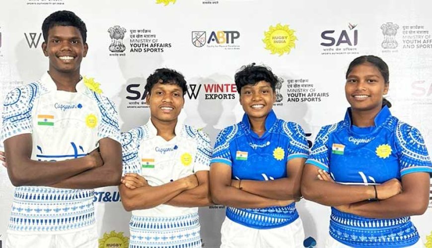 Four Odia Players in India’s U20 Rugby Squad