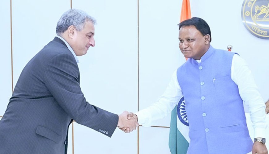 Tata Steel MD Meets Odisha CM