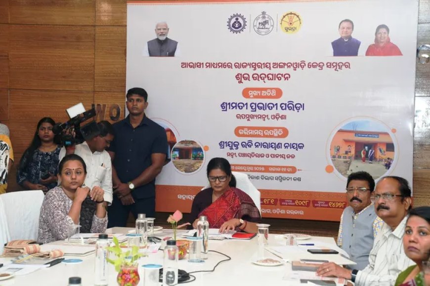 913 New Anganwadi Centres Inaugurated Across Odisha